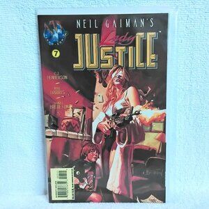 NM/M 1996 Lady Justice 7 Series 1 Comic Book by Tekno Comix!!